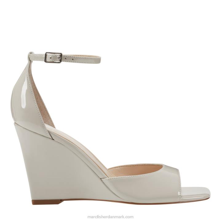 Kvinder Marc Fisher camira kile sandal elfenbenspatent 2080245