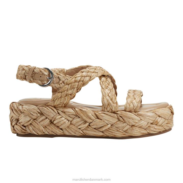 Kvinder Marc Fisher genie espadrille sandal naturlig 2080192
