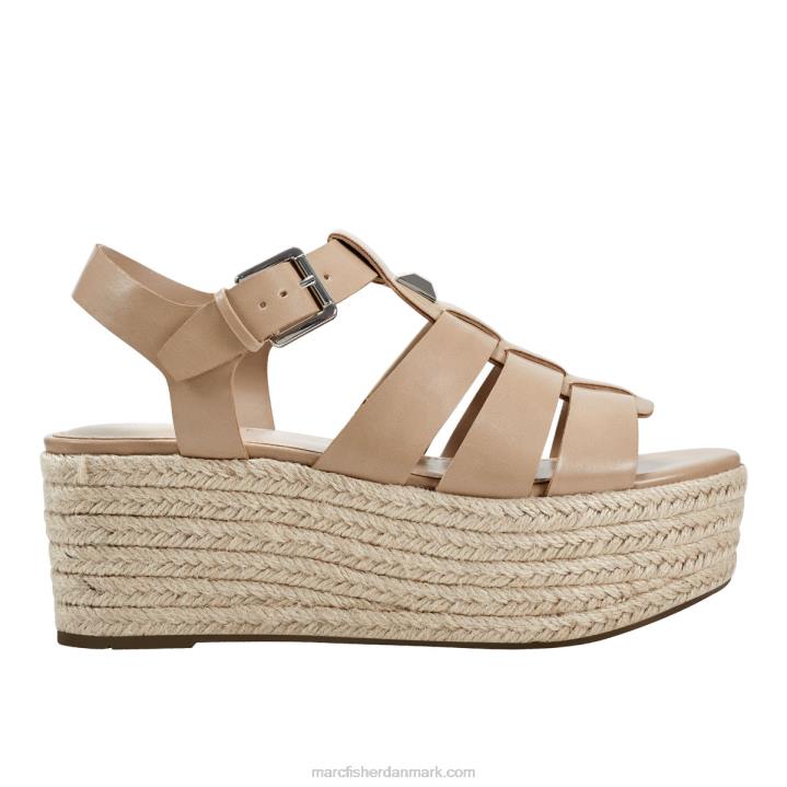 Kvinder Marc Fisher jenila espadrillesandaler lys naturlig 2080206