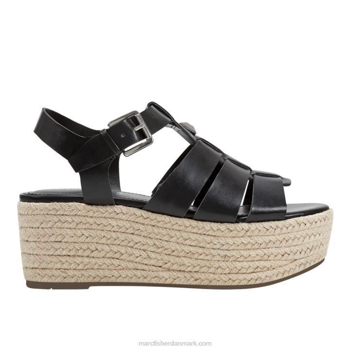 Kvinder Marc Fisher jenila espadrillesandaler sort 2080218