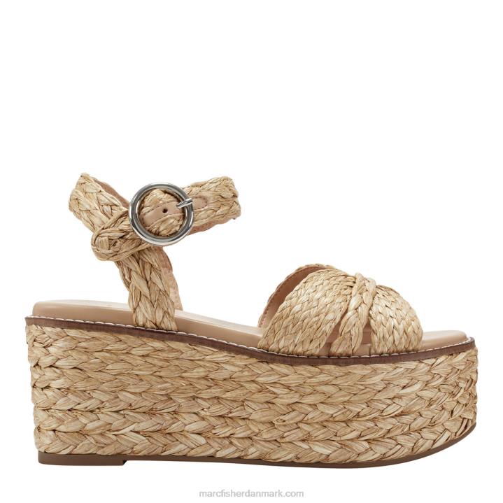 Kvinder Marc Fisher naydine ankelrem espadrille sandal naturlig 2080214