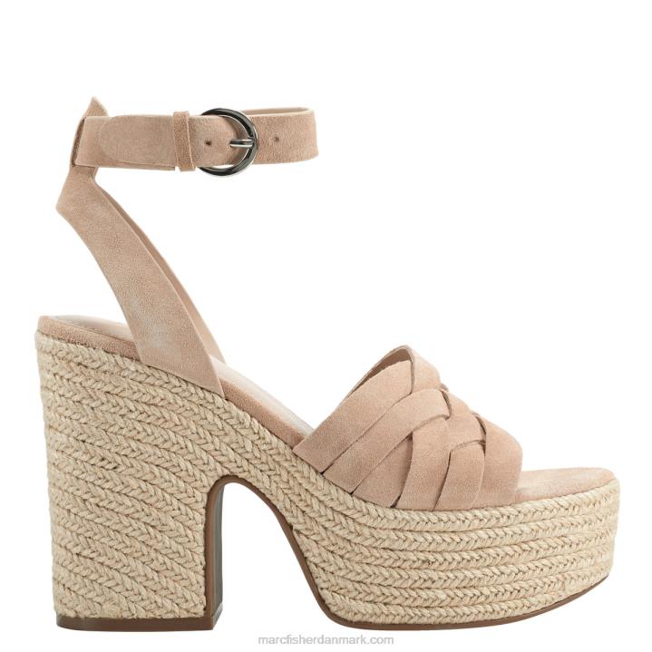 Kvinder Marc Fisher oaten espadrille platformssandal naturlig 2080194