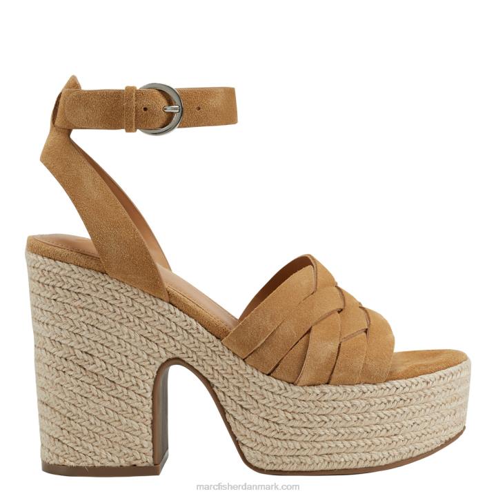 Kvinder Marc Fisher oaten espadrille platformssandal naturlig 2080205