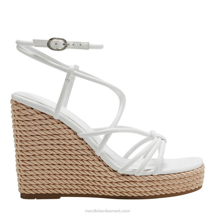Kvinder Marc Fisher zarah espadrillesandaler med rem hvid 2080219