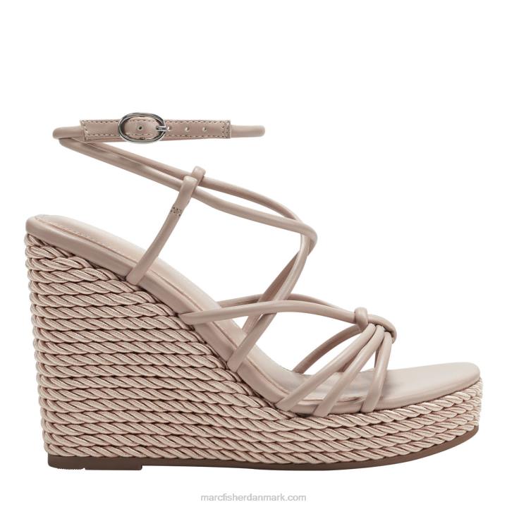 Kvinder Marc Fisher zarah espadrillesandaler med rem latte 2080234