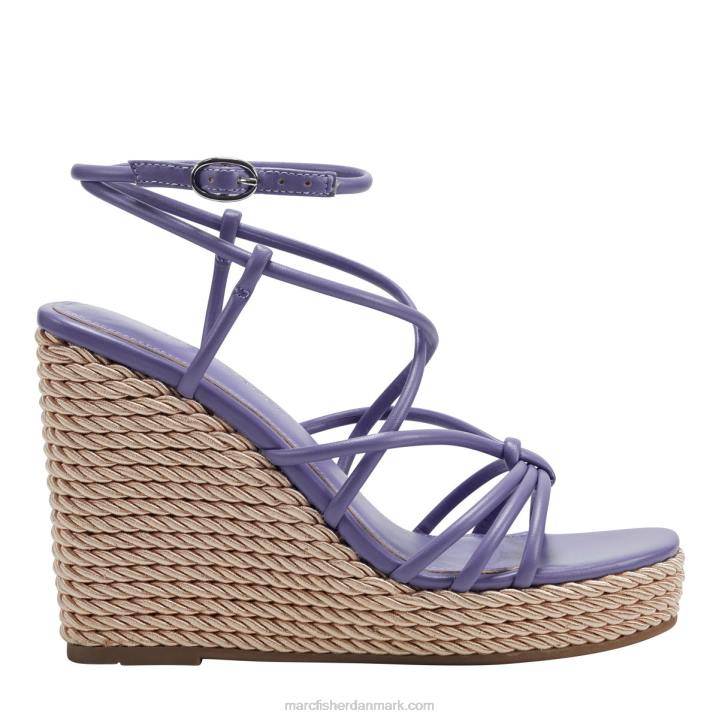 Kvinder Marc Fisher zarah espadrillesandaler med rem lilla 2080249