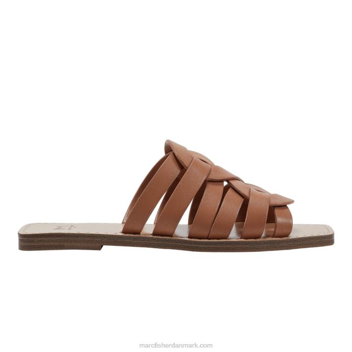 Kvinder Marc Fisher kimiko flad sandal naturlig 2080277