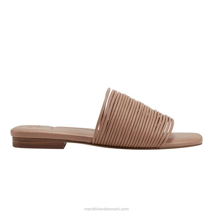 Kvinder Marc Fisher maddie flad sandal naturlig 2080280
