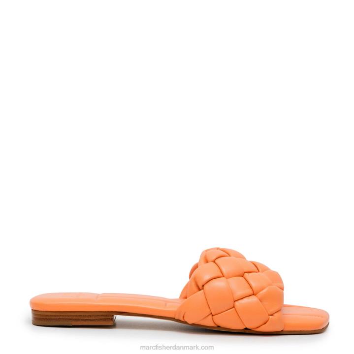 Kvinder Marc Fisher marisol glidesandal orange læder 2080330
