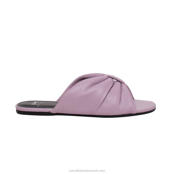 Kvinder Marc Fisher olita flad glidende sandal lys lilla 2080299