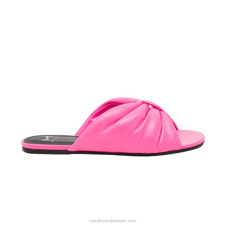 Kvinder Marc Fisher olita flad glidende sandal medium pink 2080295