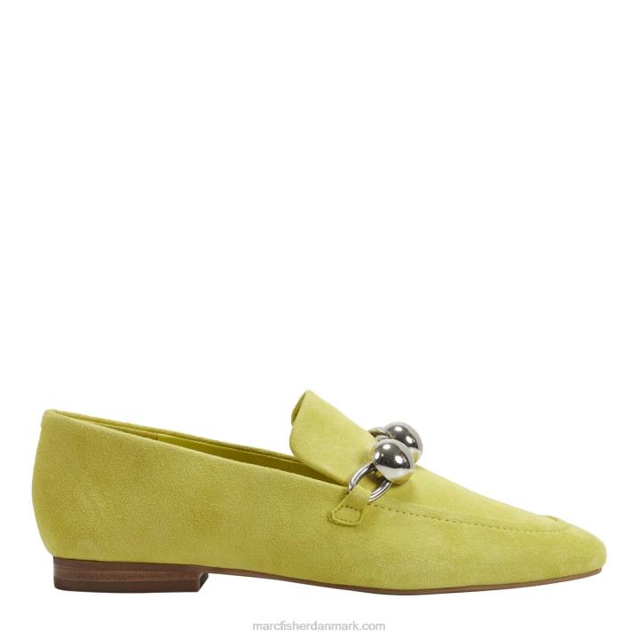 Kvinder Marc Fisher elenda loafer gul ruskind 2080430
