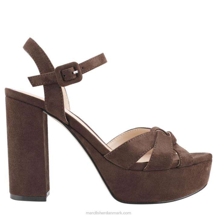 Kvinder Marc Fisher damask platform sandal brunt ruskind 2080589