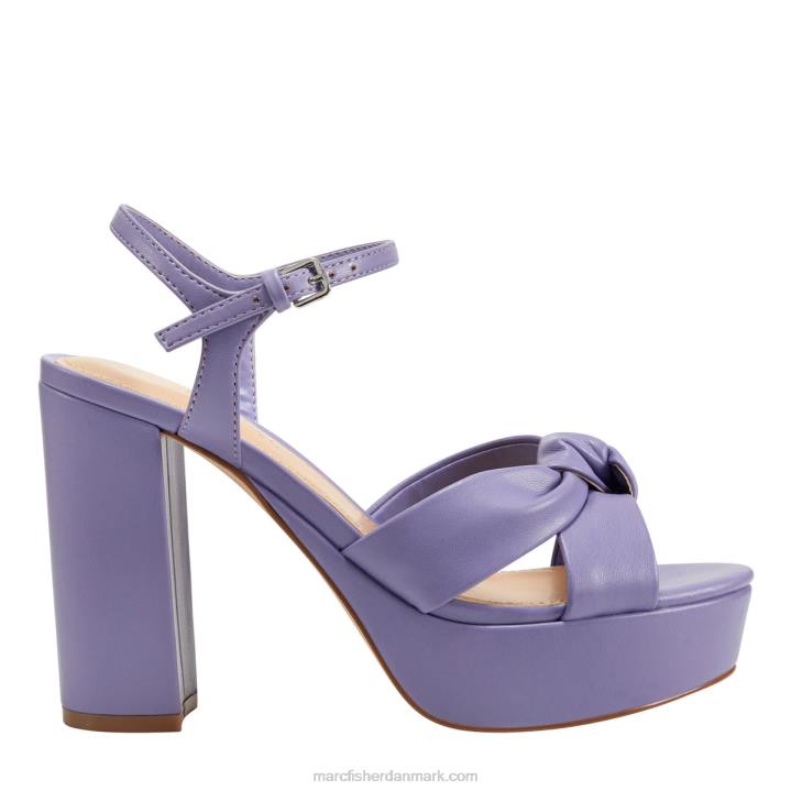 Kvinder Marc Fisher deren platform sandal lilla 2080580