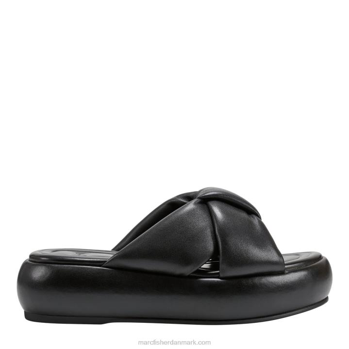 Kvinder Marc Fisher vayle platform glidesandaler sort 2080553