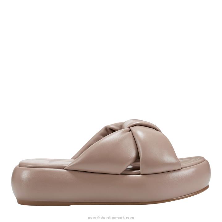 Kvinder Marc Fisher vayle platform glidesandaler taupe 2080554