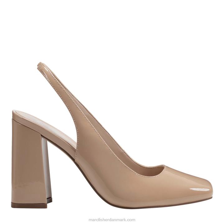 Kvinder Marc Fisher onna slingback hæl naturligt patent 2080388