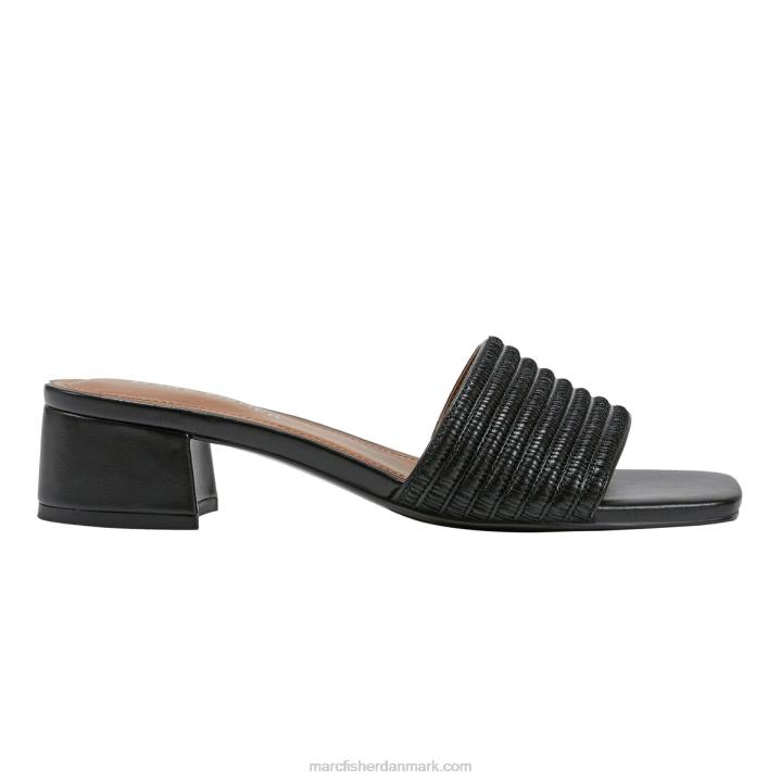 Kvinder Marc Fisher cinasa kjole sandaler sort 2080346