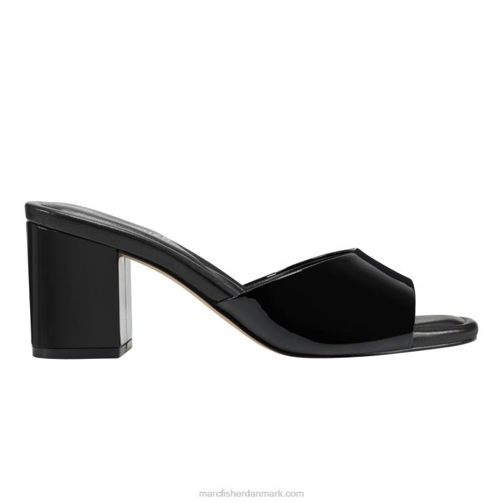 Kvinder Marc Fisher fynn sandal med blokhæl sort 2080478