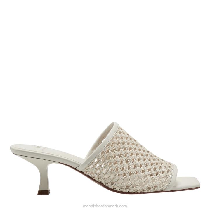 Kvinder Marc Fisher juliette sandal med hæle ny creme 2080488
