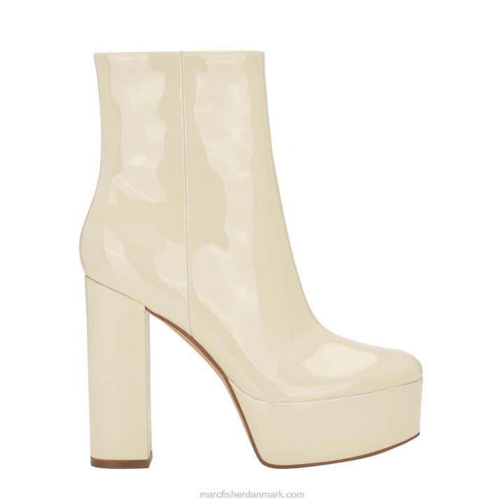 Kvinder Marc Fisher caled platform støvle smart creme patent 208028